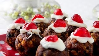 Easy Recipes Mini Plum Puddings 4 Ingredients Kim McCosker [upl. by Lombard]