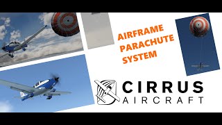 Emergency Activating CIRRUS Airframe Parachute Systrem CAPS When Engine Failed  TorqueSim SR22 [upl. by Eeram]