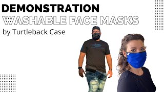 Demonstration Layered Washable Face Masks [upl. by Gelasius]