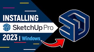 How to Install SketchUp Pro 2023 on Windows 1110  2024 [upl. by Jopa872]