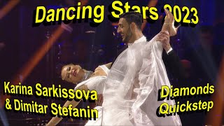 Dancing Stars 2023 Karina Sarkissova amp Dimitar Stefanin „Diamonds Are A Girl’s“ Quickstep [upl. by Lauhsoj]