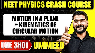 MOTION IN A PLANE  KINEMATICS OF CIRCULAR MOTION in 1 Shot All Concepts Tricks amp PYQs  NEET [upl. by Akiemahs482]