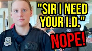 Female Cops Get Owned  Female Cop PISSED  First 1st Amendment Audit Fail [upl. by Anoyi]