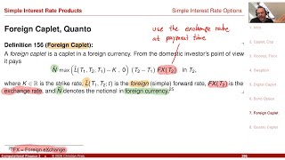 Lecture Computational Finance 2  Appl Math Fin 092 Interest Rate Products 3 [upl. by Ocire684]