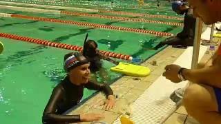 Gordana Delisimunovic CMAS DNF 100m  12 Submania Apnea Cup [upl. by Sibbie]