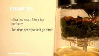 Connoisseur Glass Tea Brewer and Decanter chinalife video [upl. by Darrick]