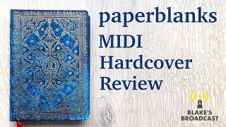 Paperblanks Midi Hardcover Notebook Review [upl. by Service512]