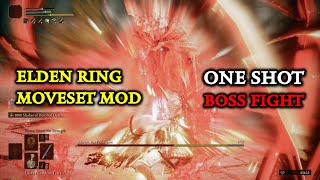 Elden Ring Moveset Mod One Shot Boss Fights  Veil Of Destined Death [upl. by Llednohs116]