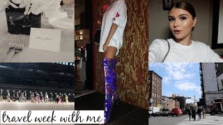 Prep for Fashion Week amp Traveling to NYC Weekly Vlog l Olivia Jade [upl. by Ecirpak]