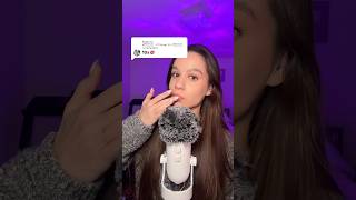 Asmr kisses😍 asmrvideo tingly asmrtriggers tingles asmrvideos relax mouthsounds kiss [upl. by Nachison]