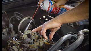 How To Clean A Car Carburetor Without Removing It [upl. by Haggar]