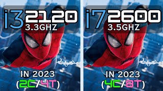 i3 2120 vs i7 2600 Tested in 12 Games  1080p [upl. by Freida]