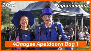 4Daagse Apeldoorn 2024  Dag 1 [upl. by Alexina]