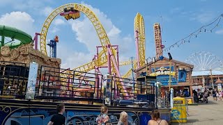 Adventure Island SouthendonSea Essex 24th July 2024 [upl. by Winchester907]