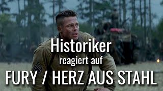 Historiker reagiert auf FURY  HERZ AUS STAHL  Erste Schlacht [upl. by Jovia]