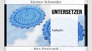 Untersetzer häkeln [upl. by Crockett]