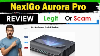 NexiGo Aurora Pro Projector Review  Is NexiGo Aurora Pro Legit or Scam  Pros and Cons [upl. by Enier802]