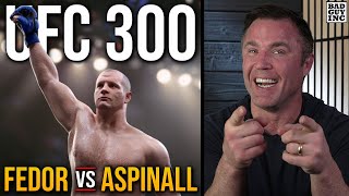 UFC 300 Fedor vs Tom Aspinall rumor [upl. by Ahsikym]