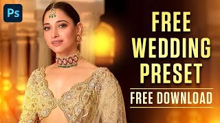 Free Wedding Preset For Photoshop Camera RAW Filter  PTE159 [upl. by Clifford]