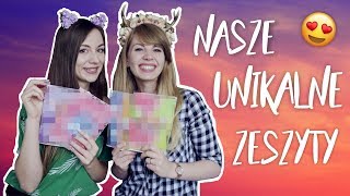 Stworzyłyśmy ZESZYTY DO SZKOŁY z Olsikową Back To School 2018 [upl. by Pare320]