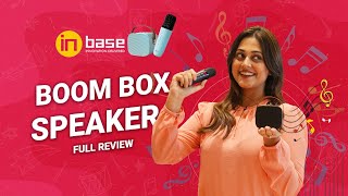 Inbase Boom box speaker full review  Poorvika India [upl. by Esiuolyram]