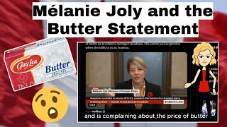 Doesnt Seem Right for Minister of Foreign Affairs to Complain about Price of Butter Herself [upl. by Descombes656]