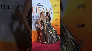 Beyoncé amp Blue Ivy at the premiere of quotMUFASA The Lion Kingquot in Los Angeles 1209 shorts [upl. by Oicatsana]