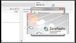 PROGRAMA ZARA RADIO NÃO FALA HORA CERTA RESOLVIDO [upl. by Ahsircal163]