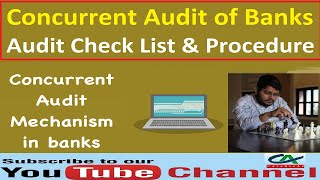 Concurrent Audit of Banks  Audit Check List amp Procedure  Bank Branch Audit [upl. by Lauralee]