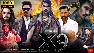 Nepali Movie X9 TrailerAnmol Kc Sunil Shetty New Nepali Movie X9 Trailer Saugat Malla Anoop Niti [upl. by Dnomayd]