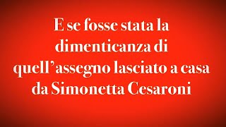 Delitto via Poma Una riflessione su quellassegno dimenticato a casa da Simonetta Cesaroni [upl. by Eiramannod]