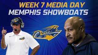 2024 Memphis Showboats 15 Week 7 Media Day [upl. by Haceber]