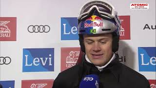 Thoughts before Levi slalom race with Marcel Hirscher and Lucas Pinheiro Braathen [upl. by Borras]