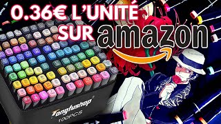 Test des feutres à alcool les MOINS CHERS d’Amazon  Top ou flop [upl. by Jereme176]