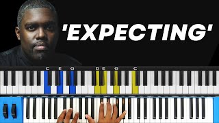 WILLIAM MCDOWELL How to play quotExpectingquot on Gospel Piano [upl. by Cowden]