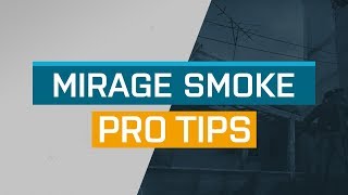 CSGO  ProTips Mirage  TSmoke from BApartment to Mid Window [upl. by Alene]