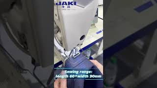 JR430D bartacking sewing machine sewingmachinefactory [upl. by Ciredec]