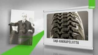 Nokian Tyres Første vinterdekk oppfunnet for 80 år siden Norwegian [upl. by Desdamona470]