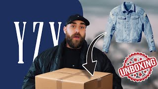 YEEZY GAP HAUL  YGEBB Blue Denim Jacket UNBOXING  REVIEW [upl. by Fiske457]