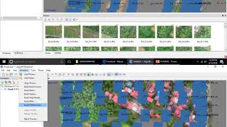 Membuat peta dari hasil foto drone menggunakan Agisoft Photoscan [upl. by Noeht]