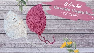 Los bebés se ven tan tiernos con estos Gorros Capucha a Crochet [upl. by Rennane]