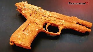 Rusty Restoration beretta Pistol  Rusty Guns [upl. by Thom]