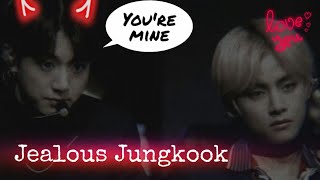 When kookie gets Jelly Vkook [upl. by Natsirt36]