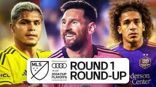 MLS Playoffs RoundUp Round 1 Game 1 [upl. by Nosral]