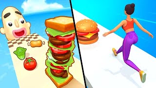 Sandwich Runner Twerk Race 3D  Juice Run Gameplay [upl. by Fitzpatrick]