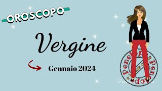 VERGINE ♍️ OROSCOPO GENNAIO 2024 ⭐️ Cielo Del MESE 🌙 [upl. by Kerwin]