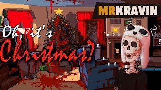 OH ITS CHRISTMAS  Indie Horror Game [upl. by Auoz558]