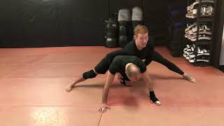 Dogfight Trilemma Tackle sweep limparm Roll BJJ Nogi [upl. by Philipp]