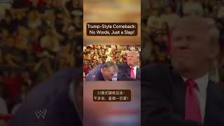 TrumpStyle Comeback No Words Just a Slap [upl. by Odnaloy94]