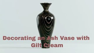 Decorating an Ash Vase  Chestnut Products [upl. by Coward635]